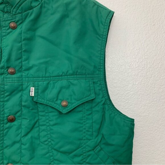 Vintage Levi's Utility Windbreaker Vest - Picture 2 of 11
